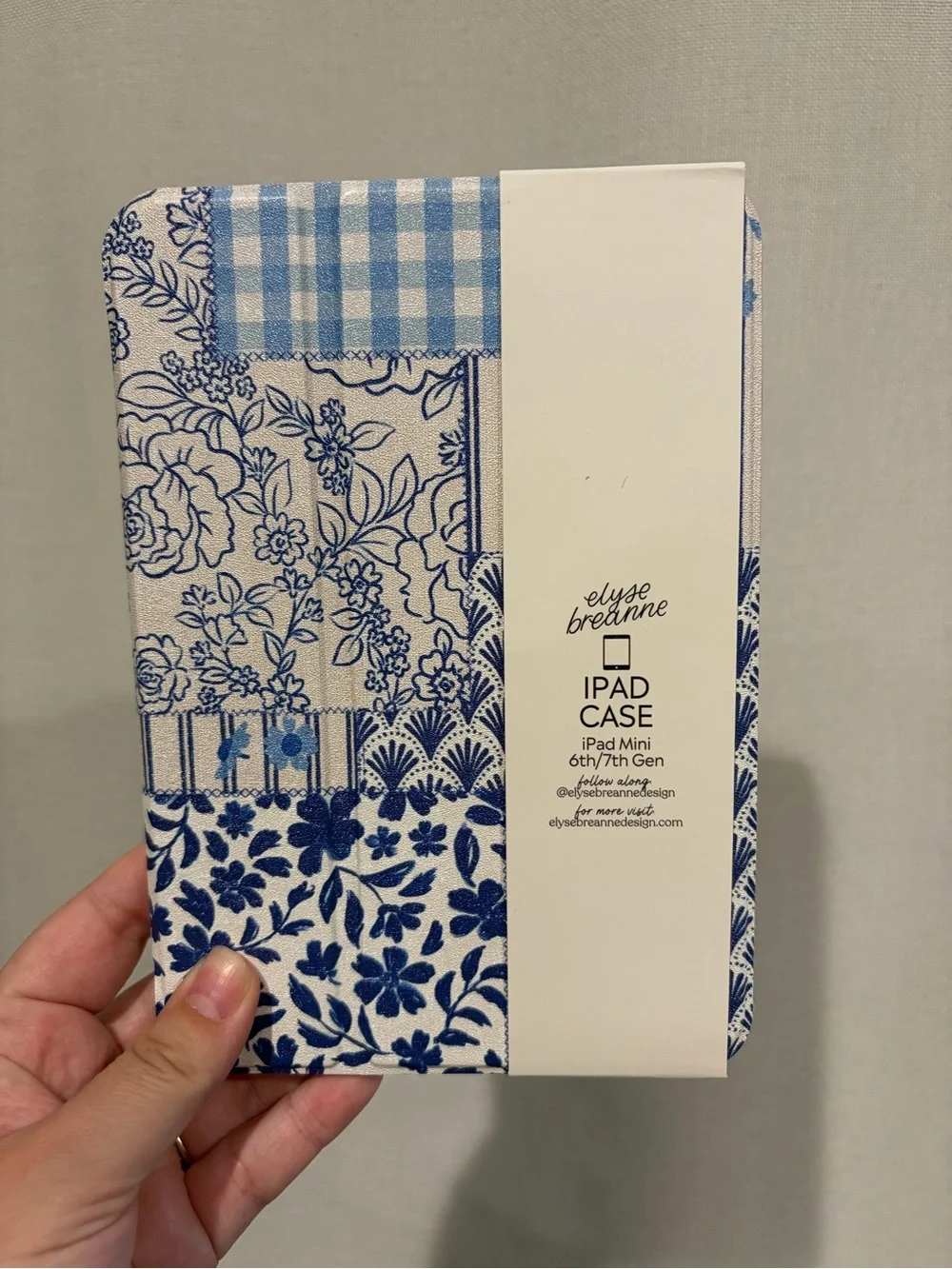 Patchwork iPad mini case